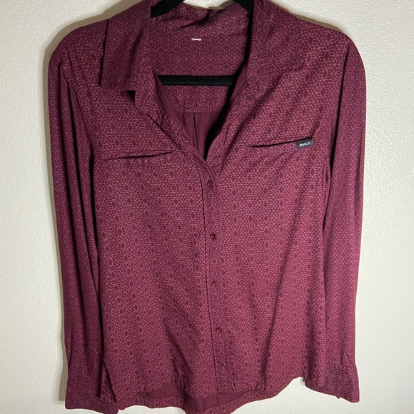 RVCA Tops - RVCA button up
